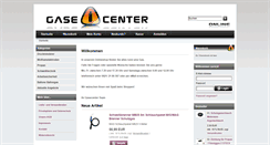 Desktop Screenshot of gasecenter-shop.de